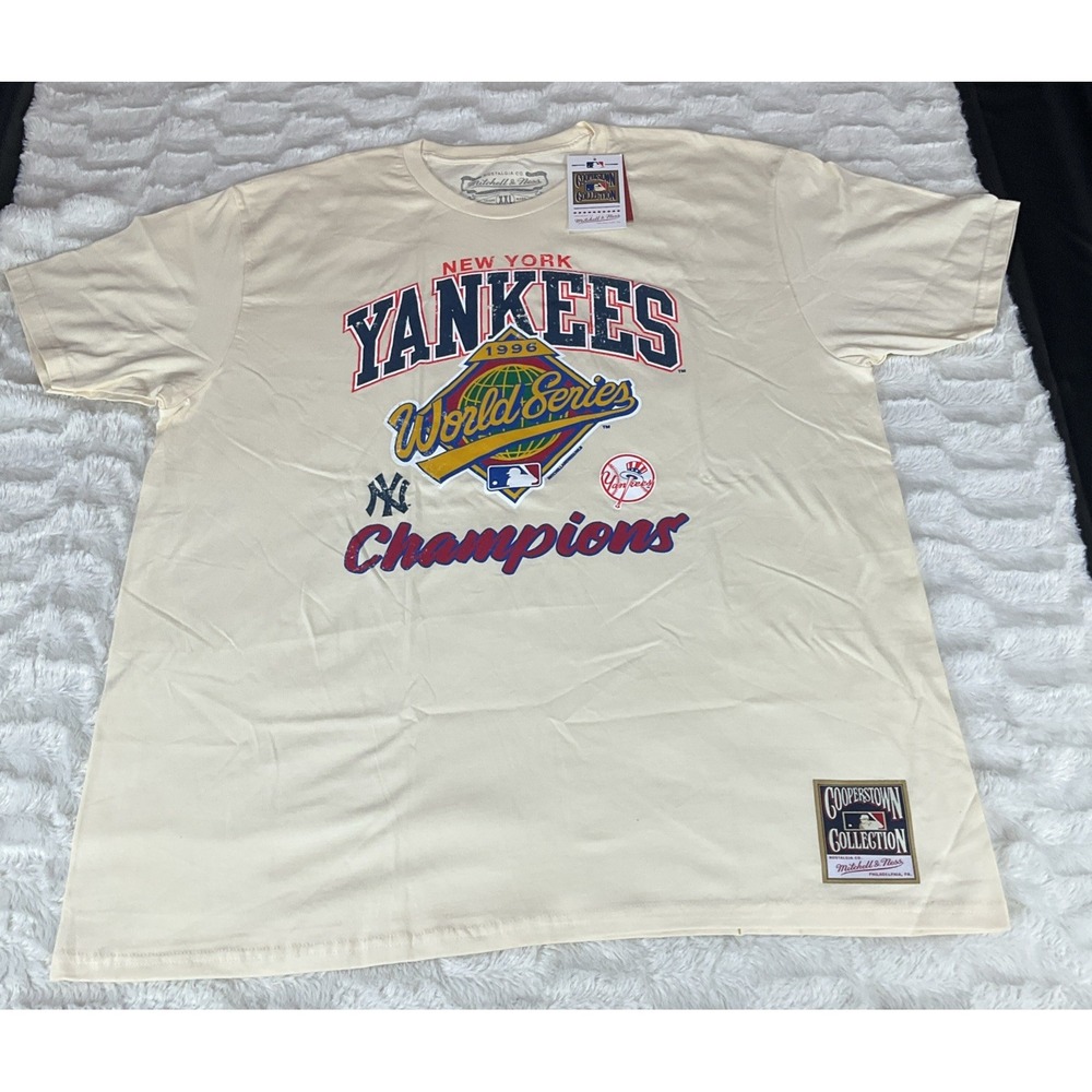 Mitchell Ness New York Yankees 1996 World Series Champions Short Sleeve Shirt